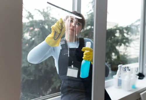 Nettoyage de vitres intérieures et extérieures à Écaquelon